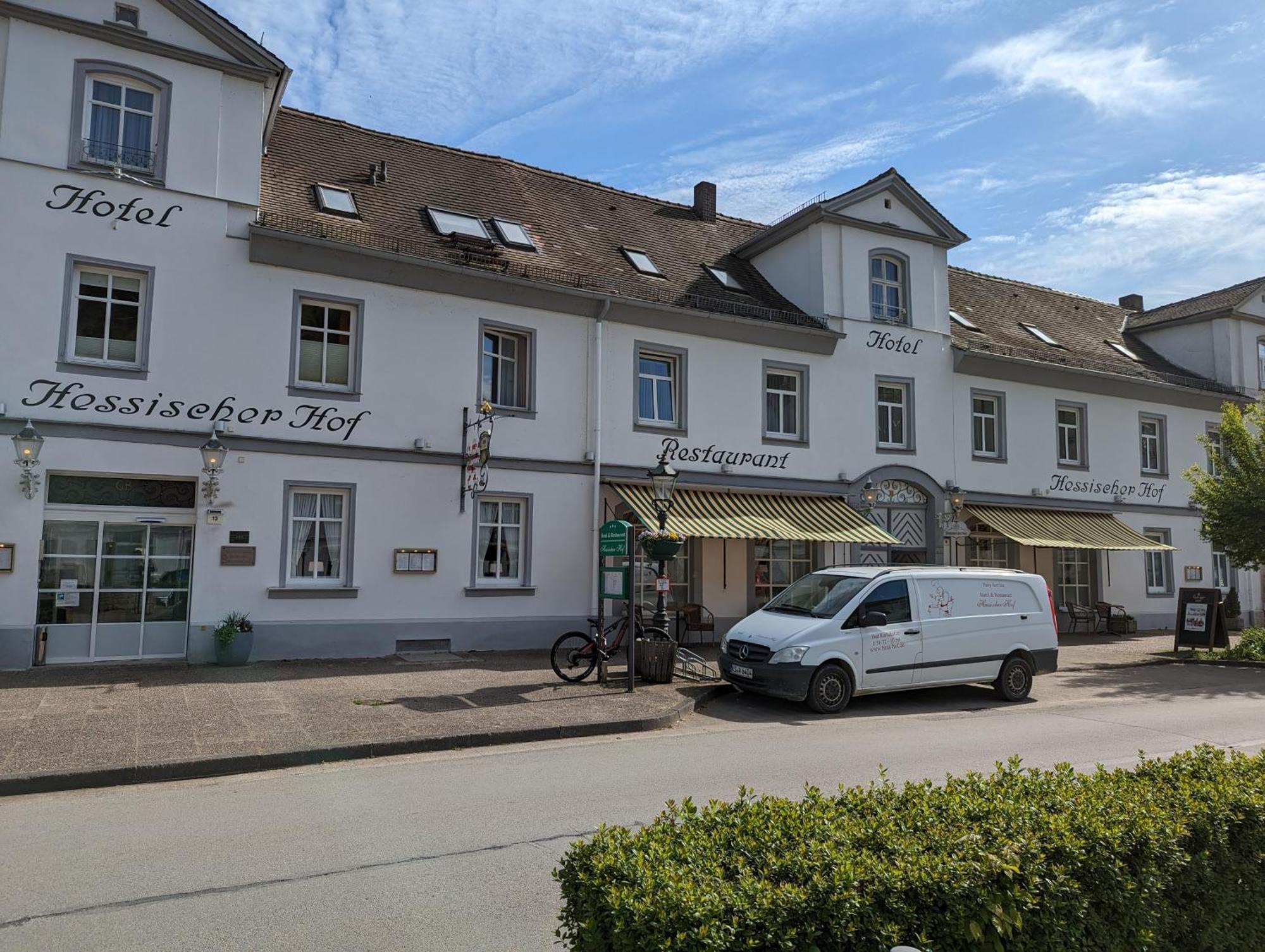 Hessischer Hof Бад-Карлсхафен Экстерьер фото